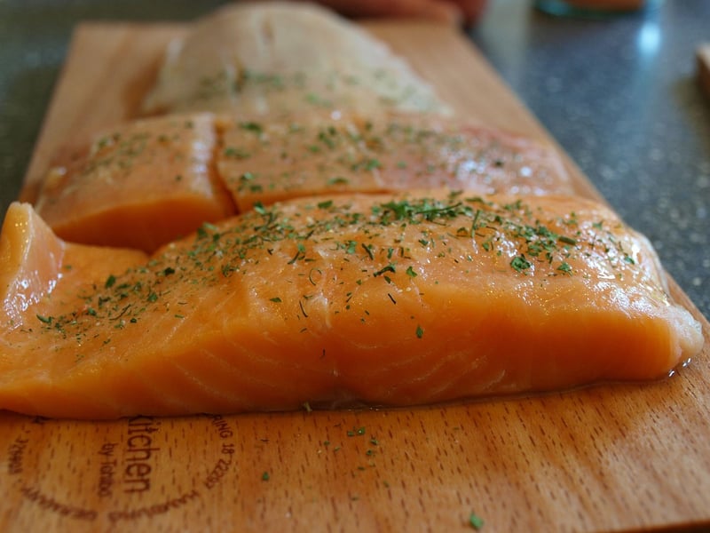 Salmon with Roasted Vegetables
